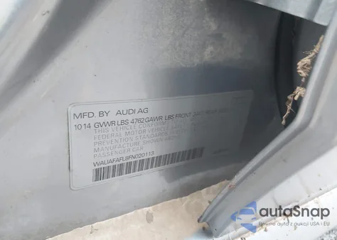 2015 Audi A4 2.0T Premium из США, поврежденный, VIN WAUAFAFL8FN020113